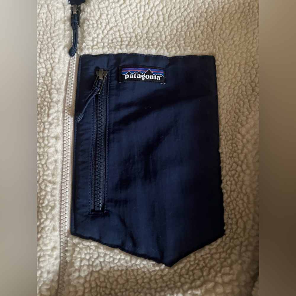 Men’s Patagonia Retro-X® Bomber Fleece Sherpa Jacket Medium EUC - Picture 5 of 5